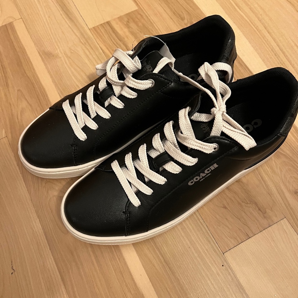 Coach leather shoes NWOT